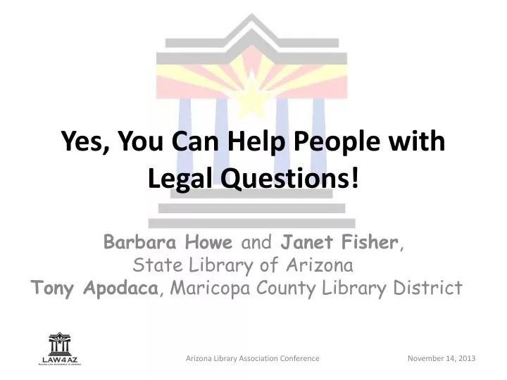 yes you can help people with legal questions