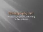 Mastering Image Quality: Essential Tips for Editing in Lightroom and Photoshop - slide 1