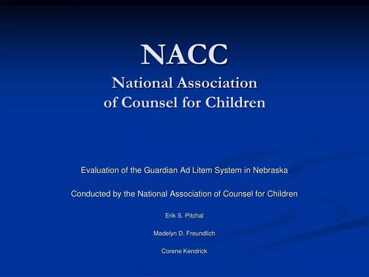 nacc national association of counsel for children