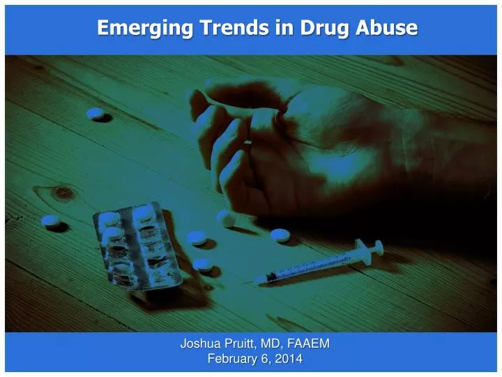 emerging trends in drug abuse