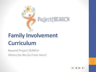 Family Involvement Curriculum
