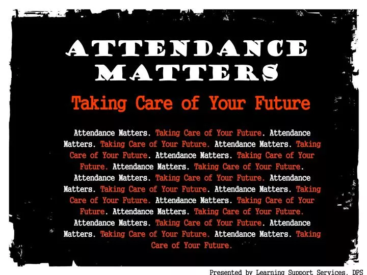 attendance matters