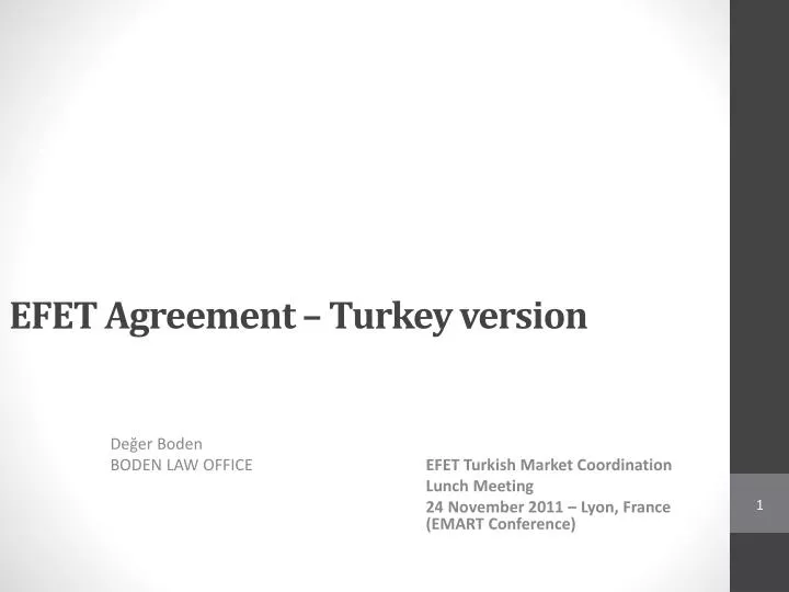 efet agreement turkey version