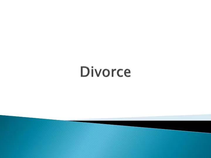 divorce