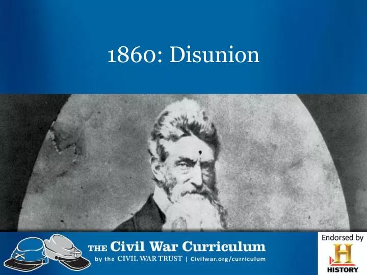 1860 disunion