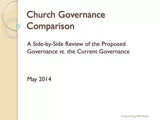 Church Governance Comparison