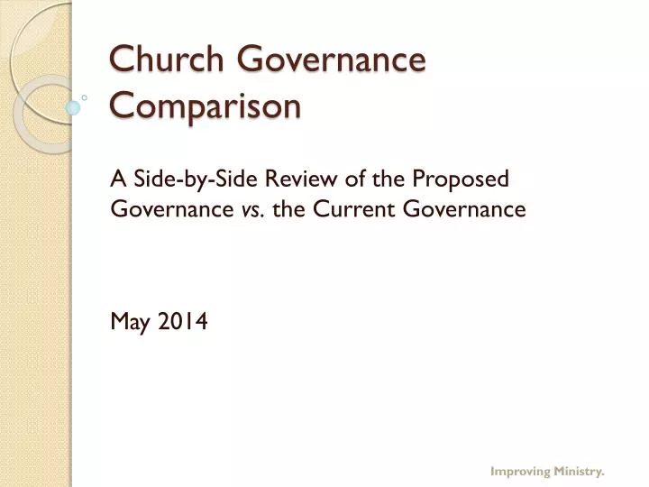 church governance comparison