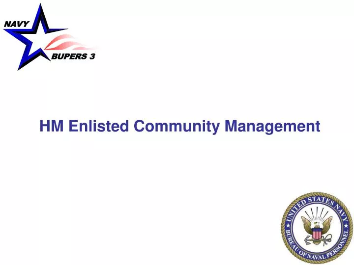 hm enlisted community management