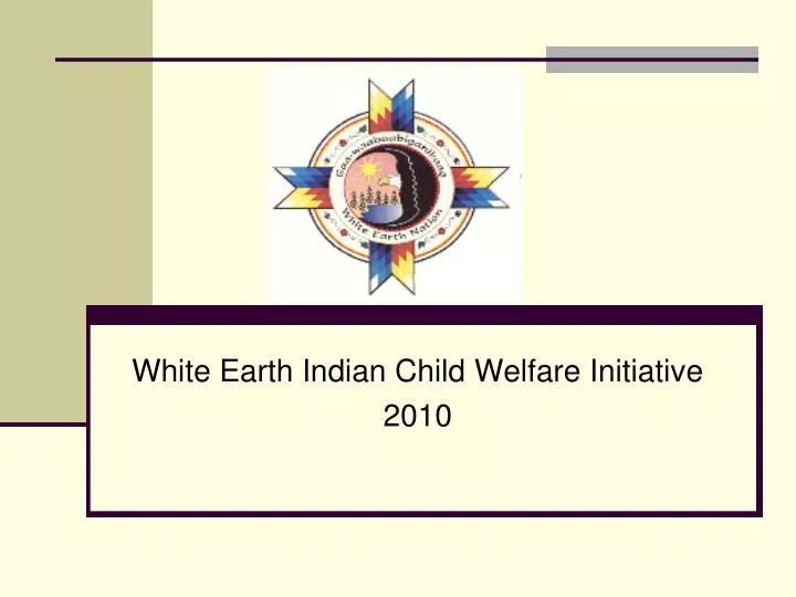 white earth indian child welfare initiative 2010