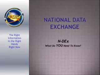 National Data Exchange