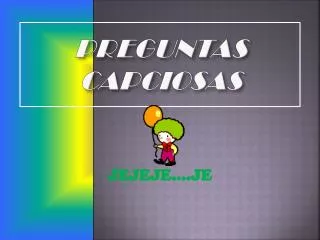 preguntas capciosas
