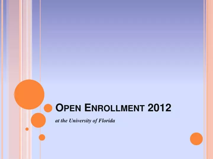 open enrollment 2012