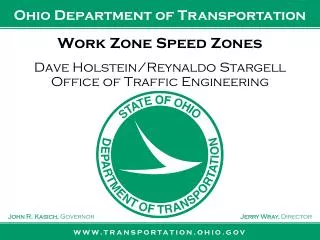 Work Zone Speed Zones