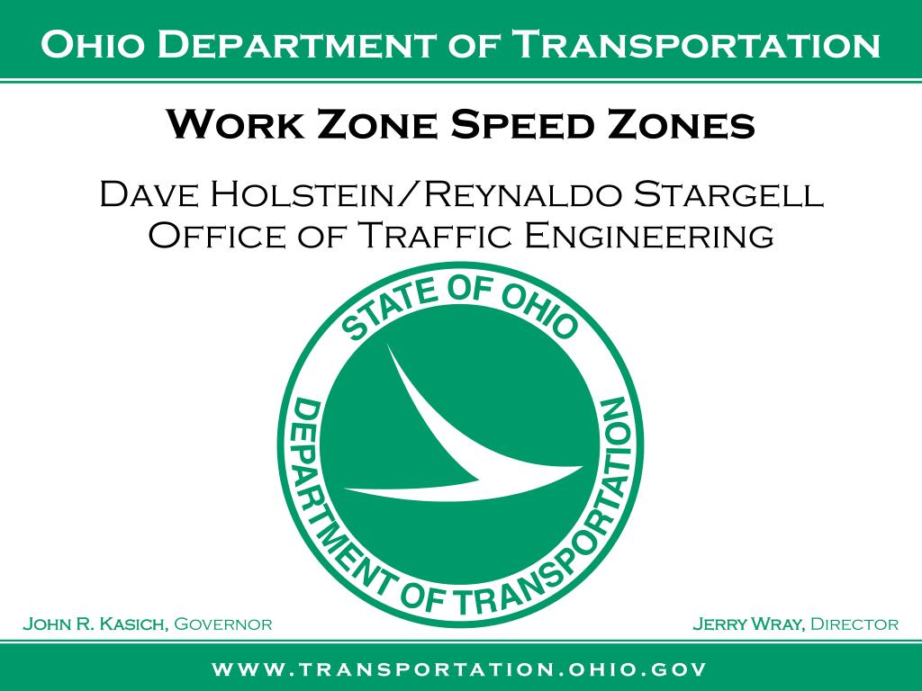 PPT - Work Zone Speed Zones PowerPoint Presentation, free download - ID ...