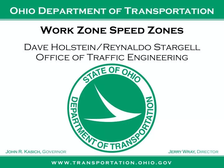 work zone speed zones