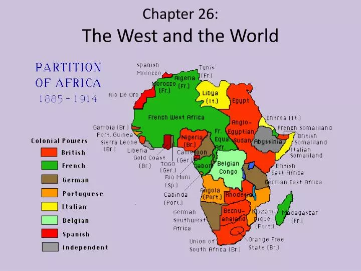 chapter 26 the west and the world