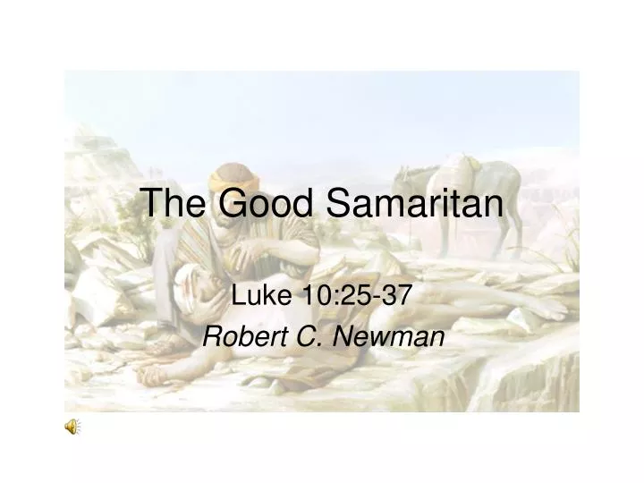 the good samaritan