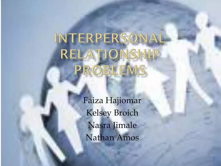interpersonal relationship problems