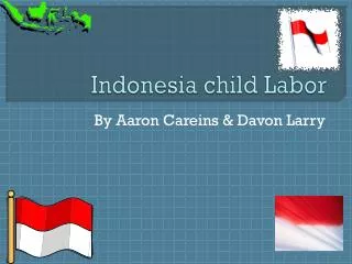 Indonesia child Labor
