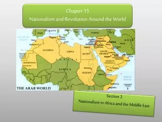 Chapter 15 Nationalism and Revolution Around the World
