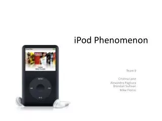 iPod Phenomenon