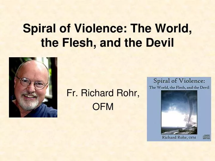 spiral of violence the world the flesh and the devil