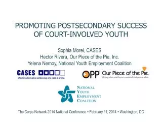 Promoting postsecondary success of court-involved youth