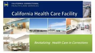 Revitalizing Health Care in Corrections