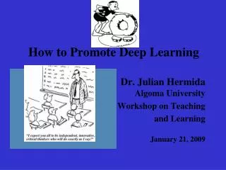 How to Promote Deep Learning