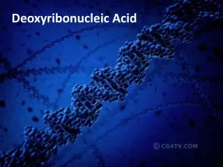 Deoxyribonucleic Acid