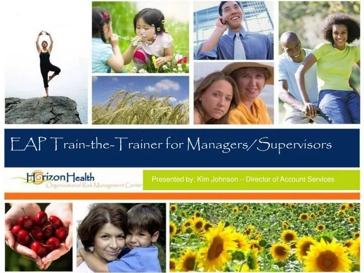 eap train the trainer for managers supervisors