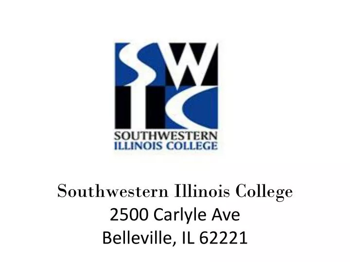 southwestern illinois college 2500 carlyle ave belleville il 62221