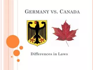 Germany vs. Canada