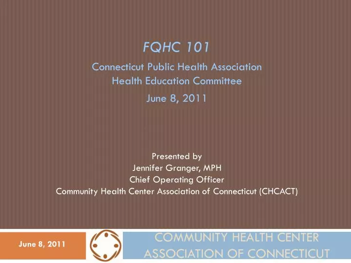 community health center association of connecticut