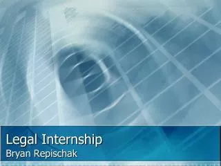 Legal Internship