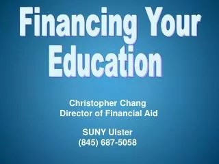 Financing Your