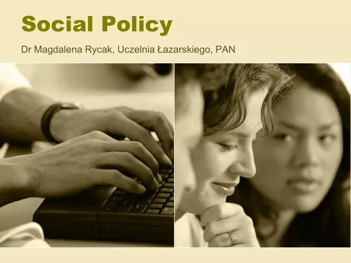 social policy