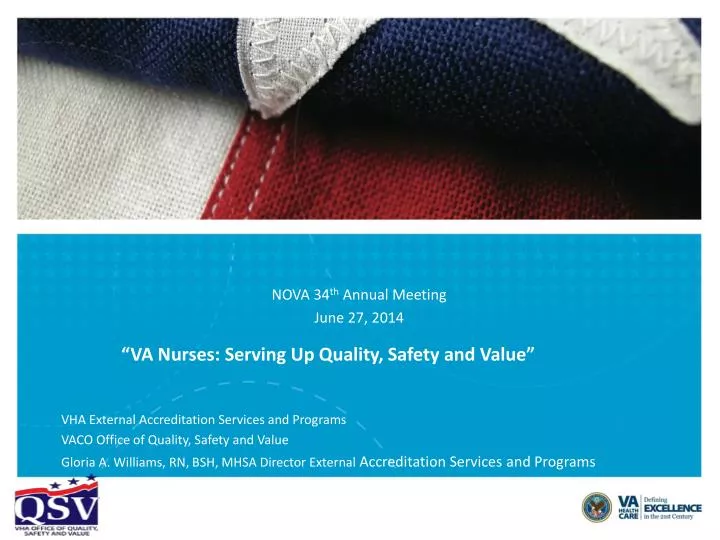 va nurses serving up quality safety and value