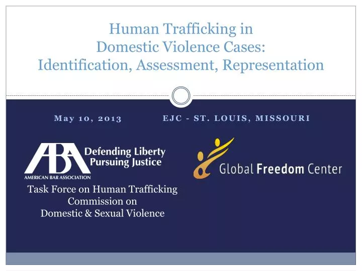 human trafficking in domestic violence cases identification assessment representation