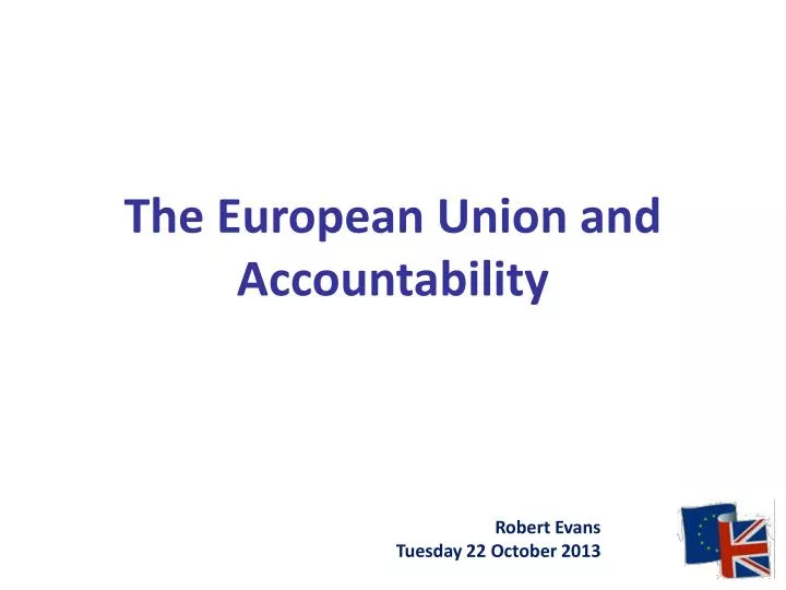 the european union and accountability