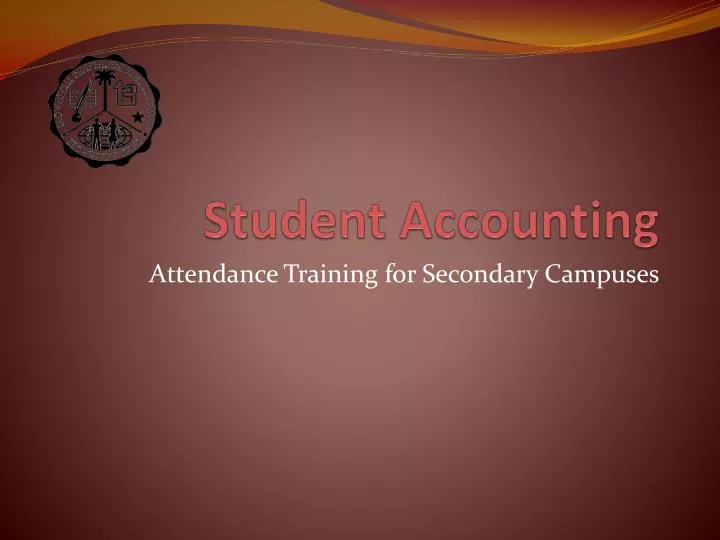 student accounting