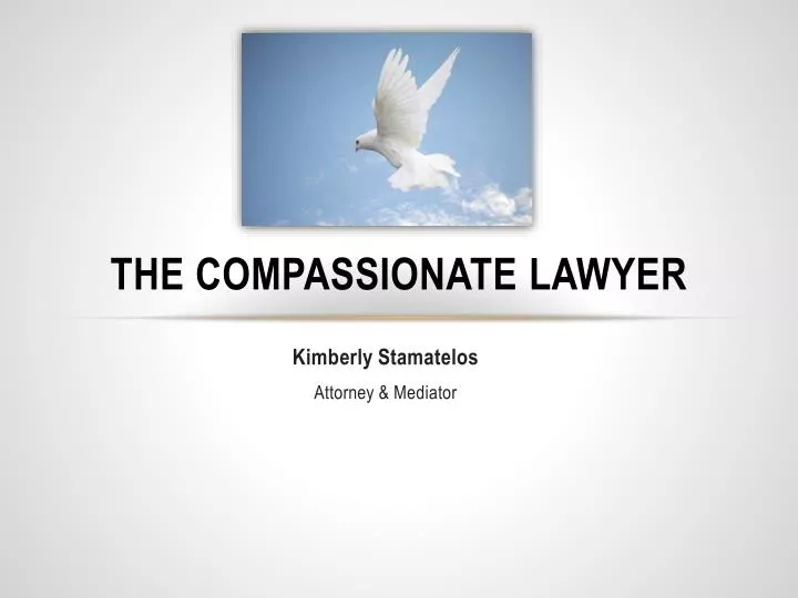 the compassionate lawyer