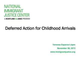 Deferred Action for Childhood Arrivals