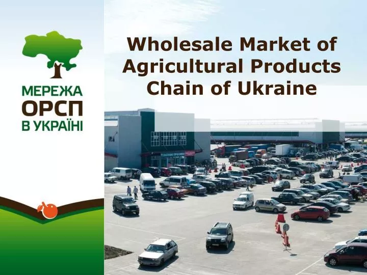 wholesale market of agricultural products chain of ukraine