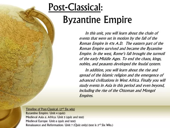 post classical byzantine empire