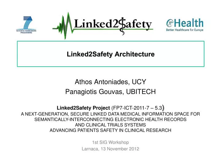 linked2safety architecture