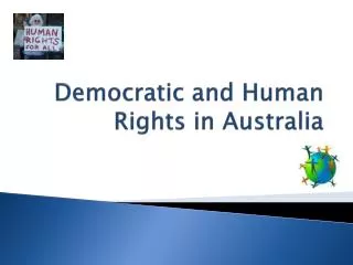 Democratic and Human Rights in Australia
