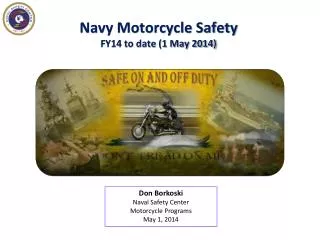 Navy Motorcycle Safety FY14 to date (1 May 2014)