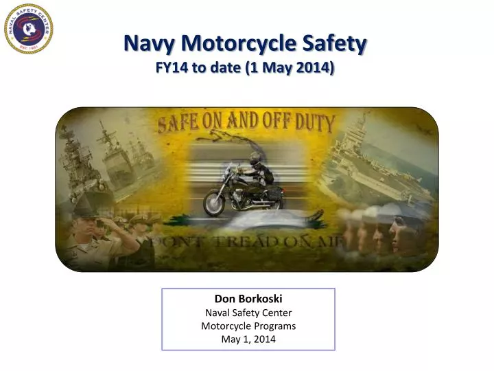 navy motorcycle safety fy14 to date 1 may 2014