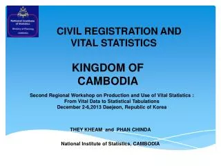 KINGDOM OF CAMBODIA